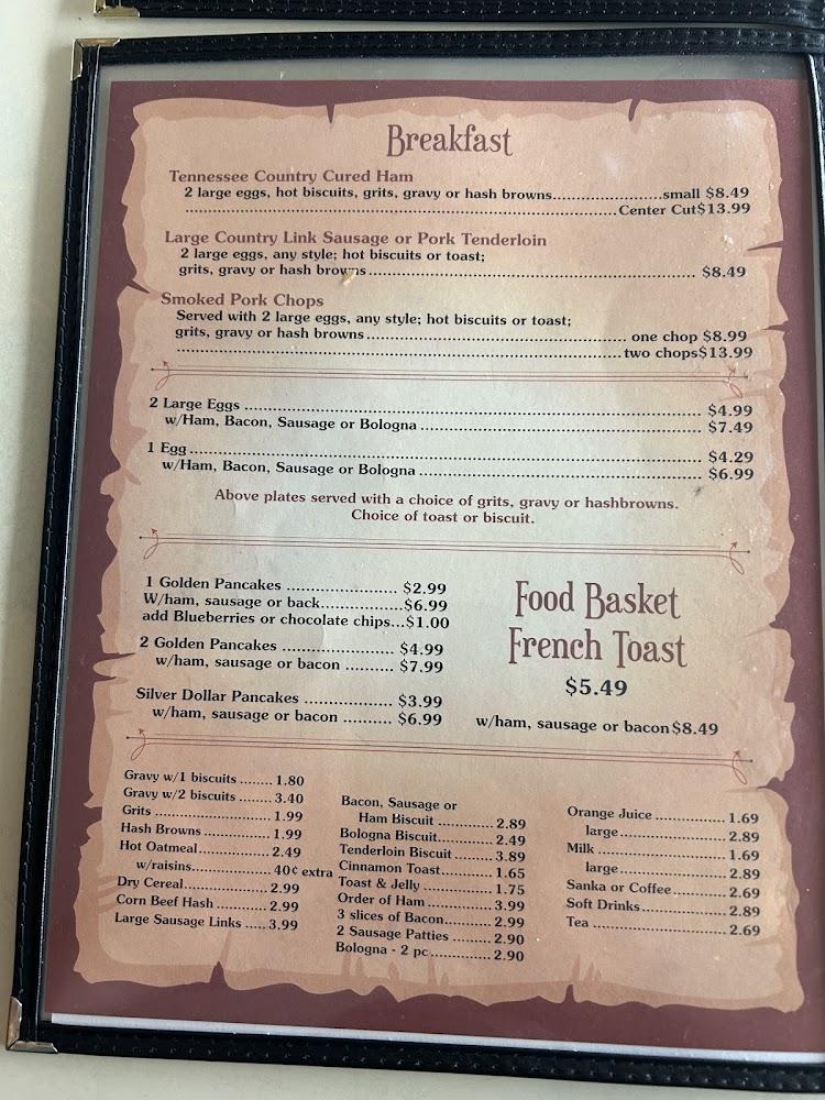 Food Basket Menu image 1